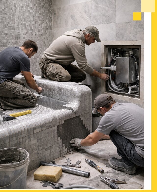 Проекты хамамов под ключ в Тольятти и дизайн и строительство