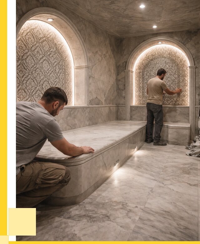 Турецкие бани под ключ в Тольятти от 258550 р. | ЭриданТля