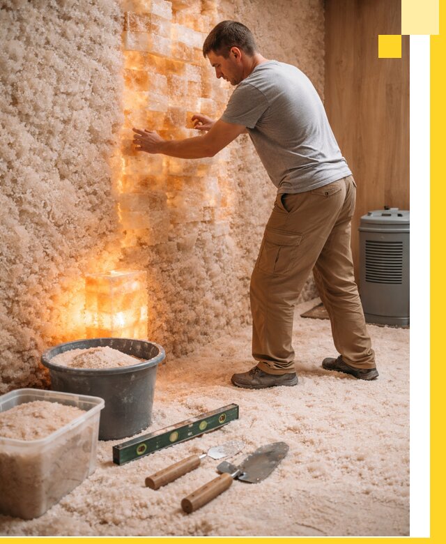 Проектирование и монтаж соляных комнат в Тольятти под ключ